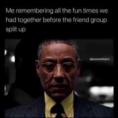 I wish I could go back. I was so genuinely happy.