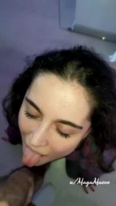 Watch my shocked reaction to my first monster facial