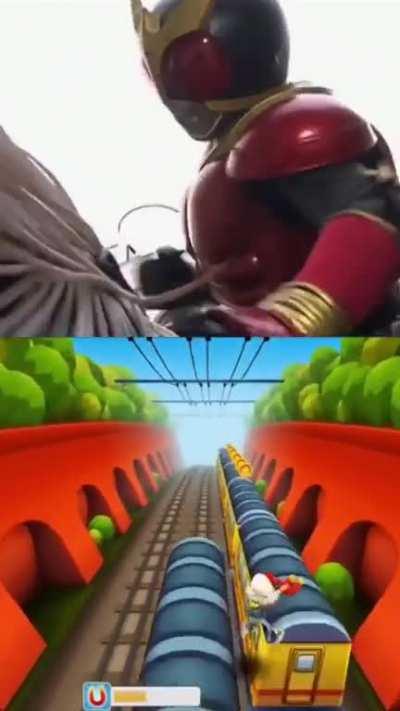 Kuuga was so boooring,but I think I found a way to make it more enjoyable.