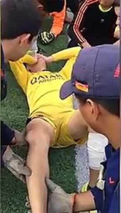 I knew he was faking it!