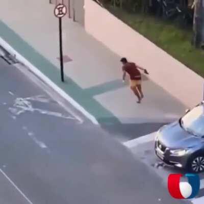 Zero tolerance for street thieves.