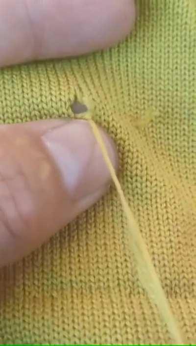 Finishing this jumper