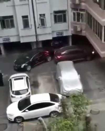 when you block a car