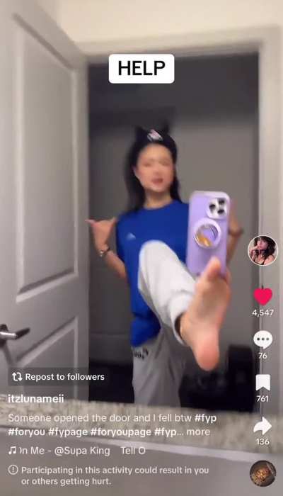 @itzlunameii - Love this trend, cute 18 yo soles