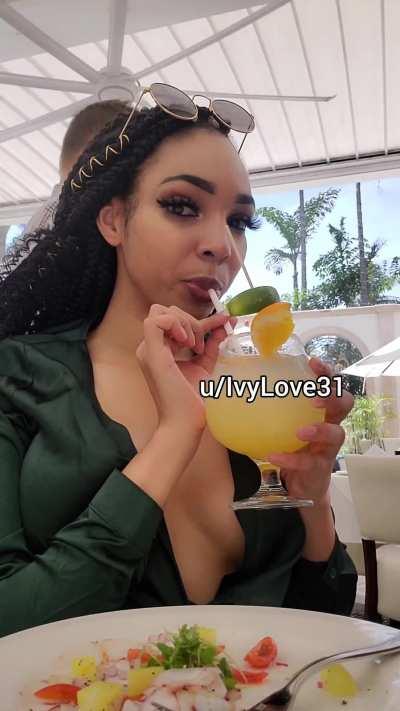 Let's have drinks before [fuckdoll]