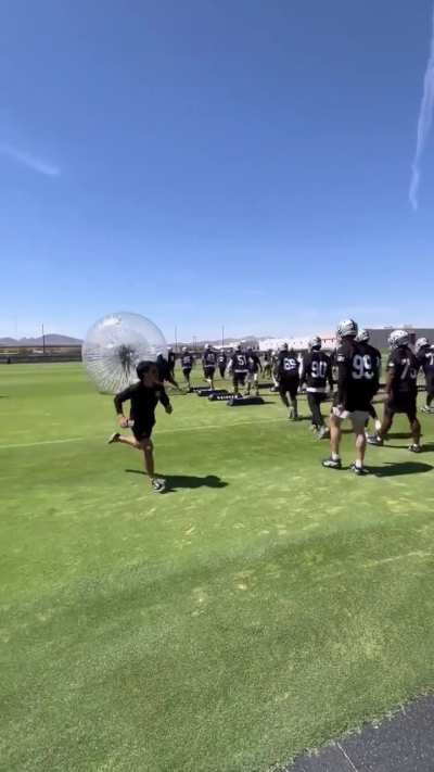 [Highlight] What is going on at Raiders practice?