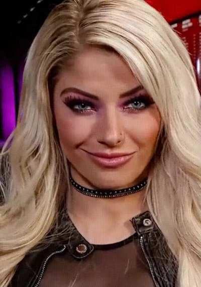 Alexa Bliss getting you hard with a simple gaze
