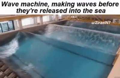 Wave machine showing how minor disruptions create a butterfly effect in waveforms