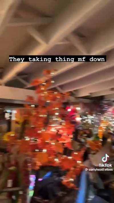 Intense partying bending the ceiling