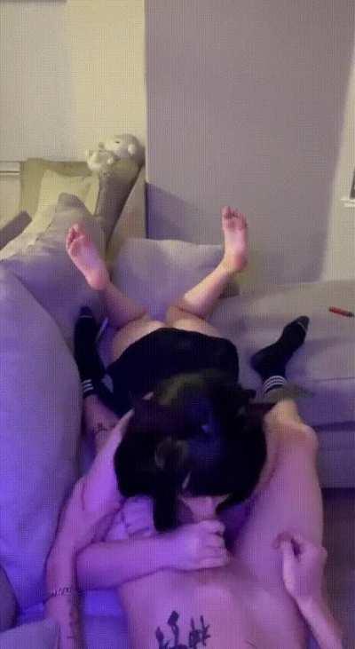 I love giving blowjobs in the morning, I call it a head start