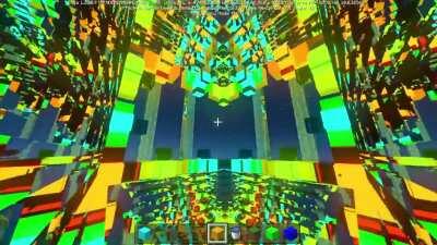 I made a crystal palace. I hope you guys like it.