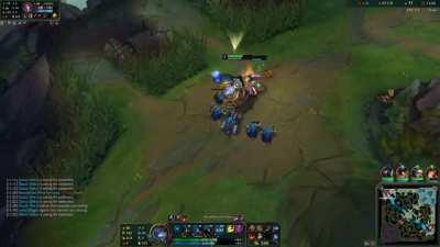 Has anyone else experienced this Ornn R bug before? It is impossible to redirect and goes 200mph