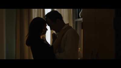 Big Butt Bi*ch Alexandra Breckenridge Seduces a Man to F*ck Her - Tongue Kissing