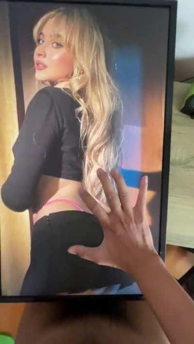 I Fuck Sabrina Carpenter with Homemade Flashlight and Creampie in Her Pussy