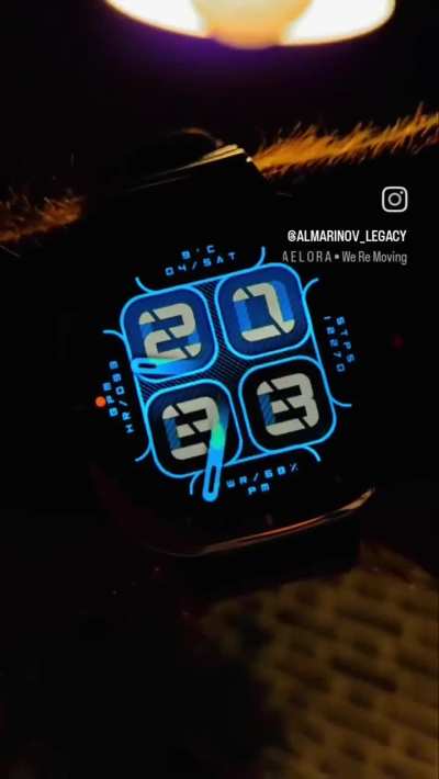 BIP Remastered watch face available on Facer