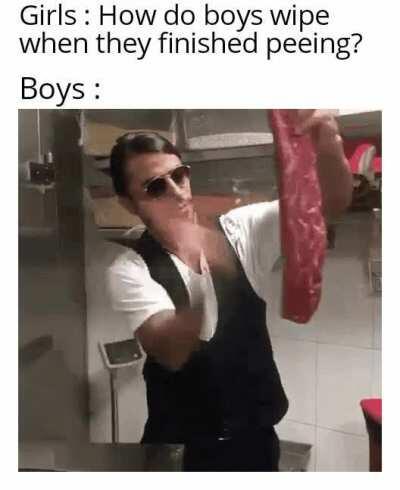 Just shake and smack it a bit