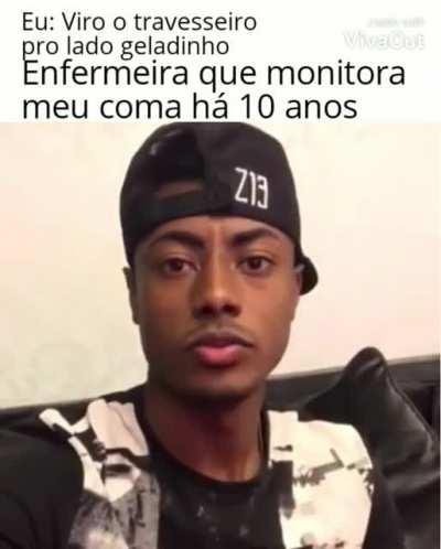 Hmmm traviseiro geladinho muquinha