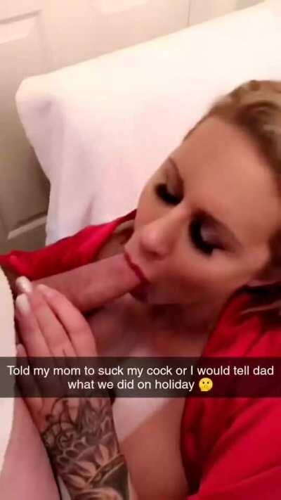 Mom had no other choice