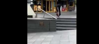 Do it at a skate park bro