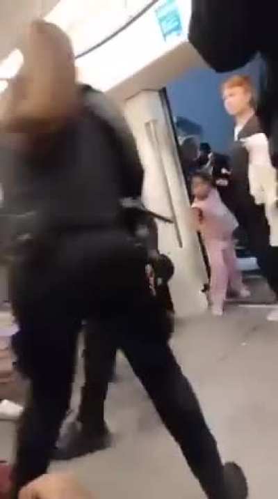 Insultó a una oficial y terminó expulsado del tren San Martín