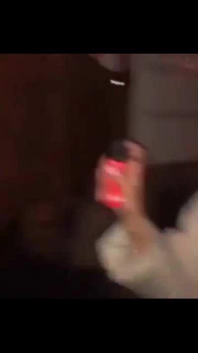 Test your pepper spray by squirting it into the wind