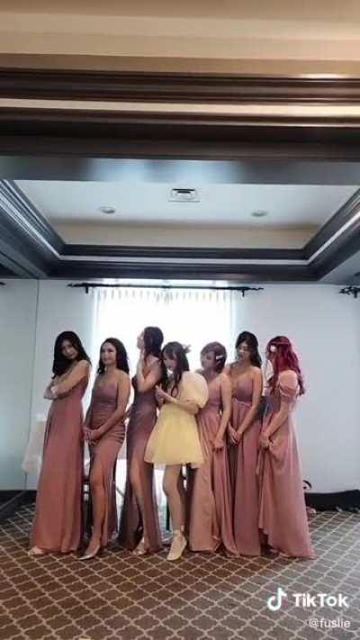 the bridesmaid + flower girl