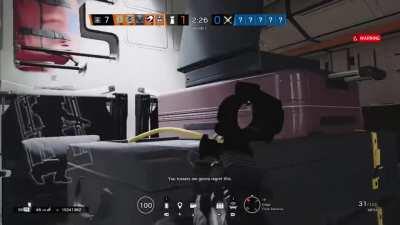 Me and a friend imprisoning attackers