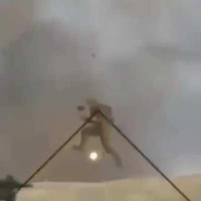 Visão do Aaron na luta contra o Gal