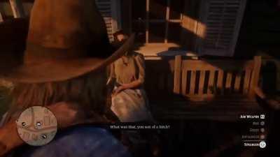 arthur morgan ain't no simp