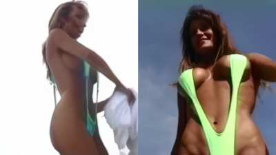 Two of the sexiest bodies at the bikini contest