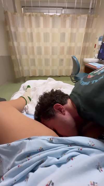 Let's play a game. You have to make me cum before the doctor gets back!