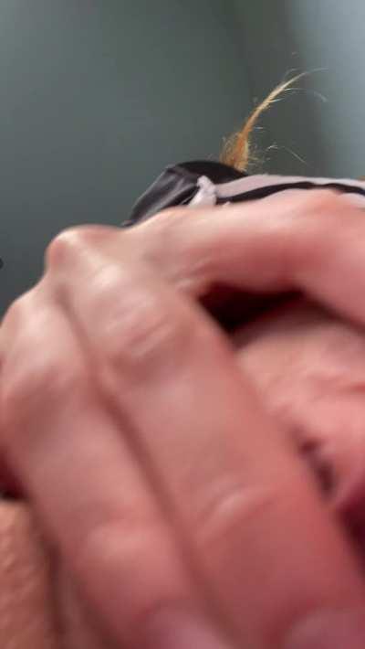 What it would look like if you let a cheerleader sit on your face