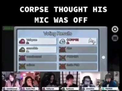 Wtf bro cancel corpse