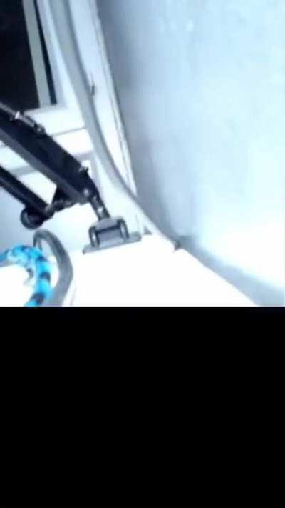 Playing horror games at night