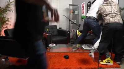 Fight Breaks Out Between Almighty Suspect and Kelpy During 