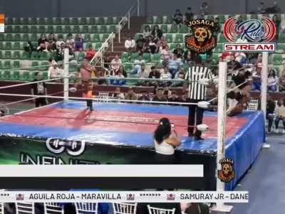 Lady Maravilla stinkfaces Danessa Josaga Lucha Libre 11/2/25