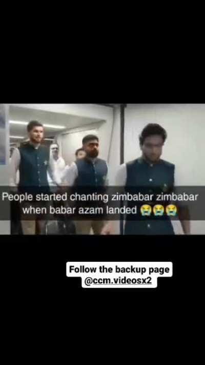 A warm welcome for zimbabar and company...