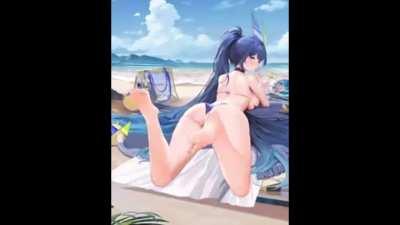 New Special Interaction for New Jersey's L2D after Today's Update in CN Server!