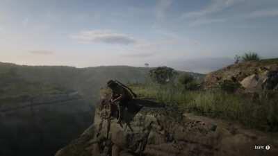 Found a sitting spot on The Heartlands