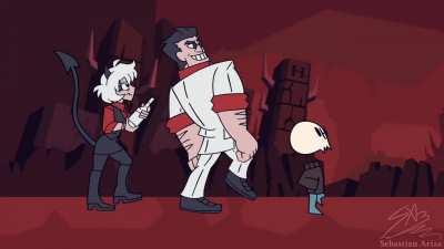 Helltaker Dr Livesey Walk