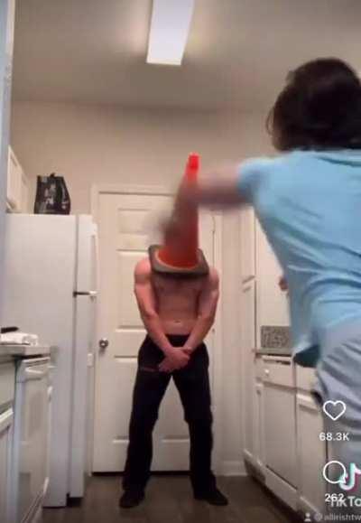 Conehead can’t guess