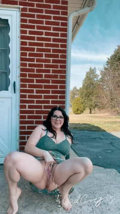 Spraying like a geyser