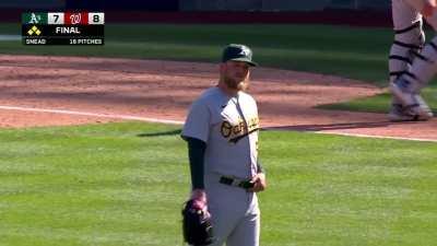 [Highlight] [Highlight] Jeter Downs and the Nationals walk-off the A's after being down five runs entering the ninth inning.