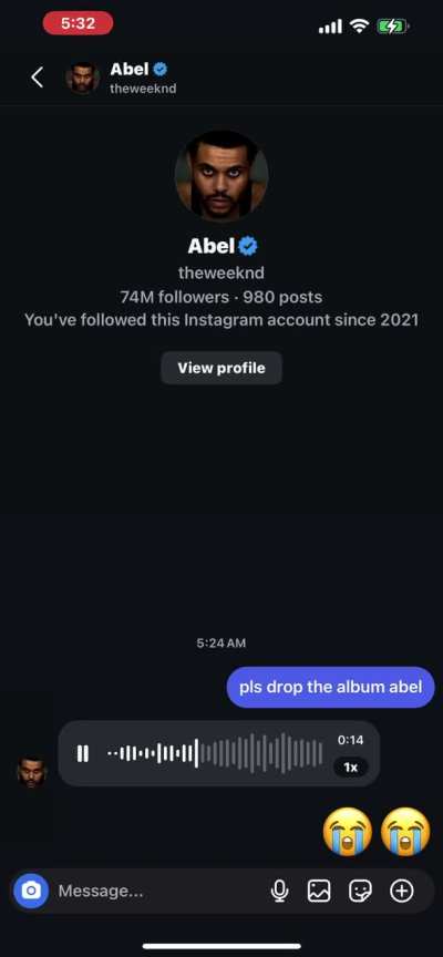 I guess bro’s angry