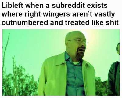 Libleft's immense suffering