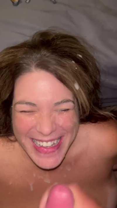 Amateur Cumshot Facial