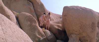 Yekaterina Golubeva & David Wissak - Twentynine Palms (FR-US2003) (1/2) - Climb & sunbathing on rocks