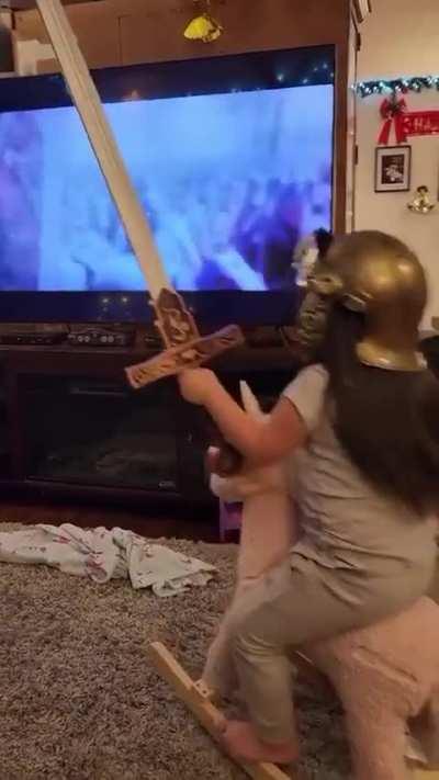 This is wholesome , i'mma raise my future daughter like that 