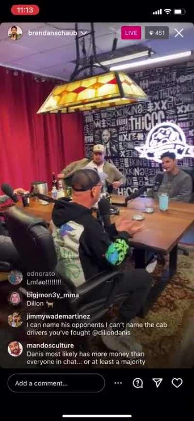 When Chin goes live and Howie Mandell talks about pissing in the sink. I was a little late but before hand Bobby’s world says his Twitter feed blew up but for the wrong reasons. Then chin cut the feed.