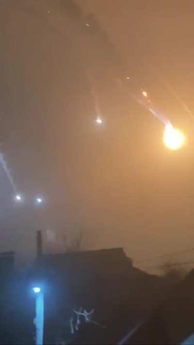 Different POVs of the presumed Russian aircraft shot down over Ukraine